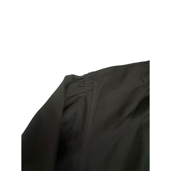 Cabi Black Zip-Up Bomber Jacket – Gathered Shoulders – Size Small - Picture 10 of 11